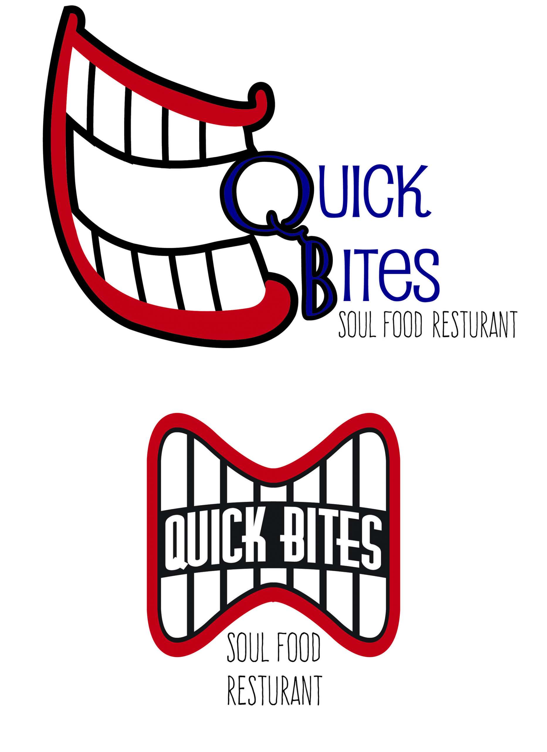 Quick Bites Logo Drafts